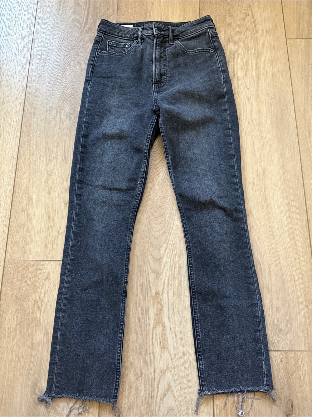GAP Vintage Slim Sky High Jeans - Black Size 25